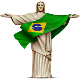 Подарок ВК Флаг Бразилии
