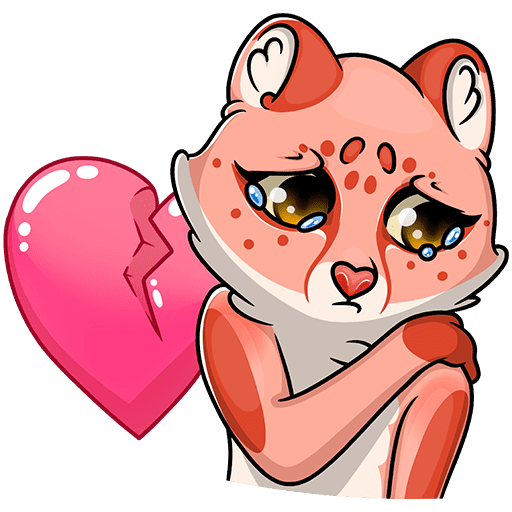 VK Sticker Feline Tenderness #37
