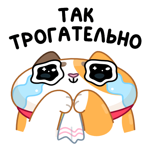 VK Sticker Amur the Cat #43
