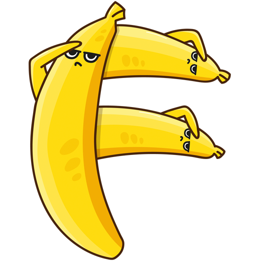 VK Sticker Bananana #22