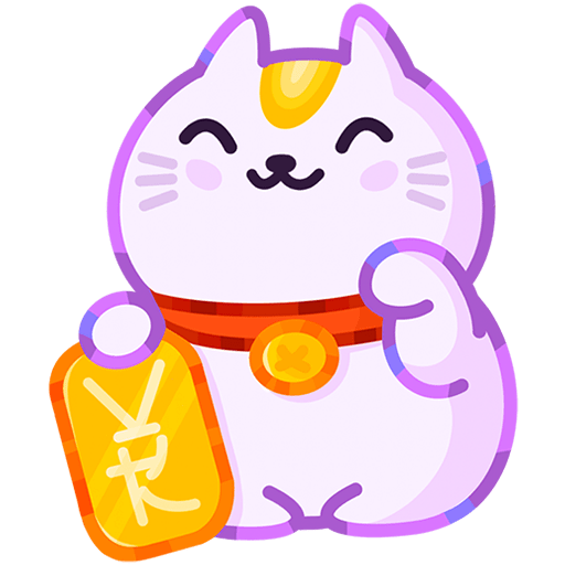 VK Sticker Boba Cat #17