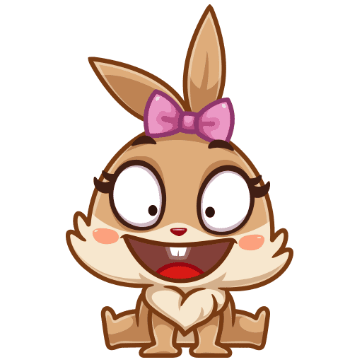 VK Sticker Bunny #6