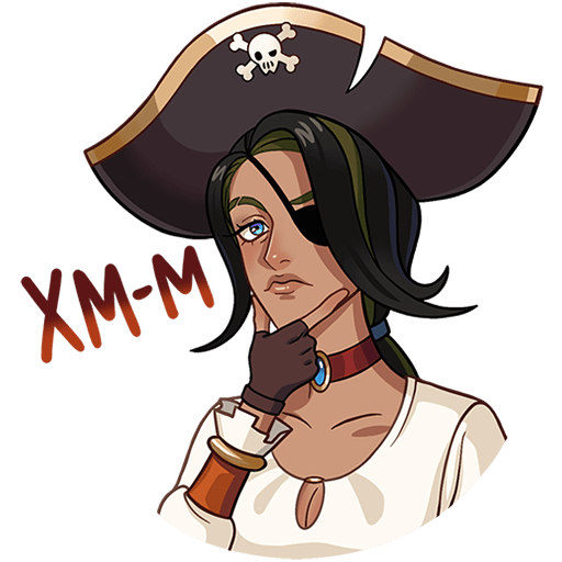 VK Sticker Captain Rose #3