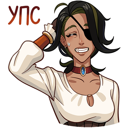 VK Sticker Captain Rose #33