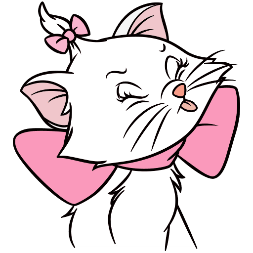 VK Sticker Kitty Marie #8