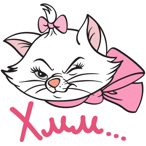 VK Sticker Kitty Marie #9