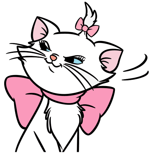 VK Sticker Kitty Marie #21