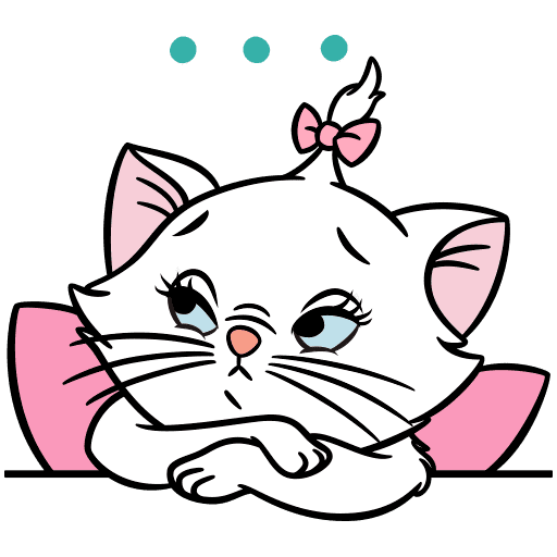 VK Sticker Kitty Marie #23