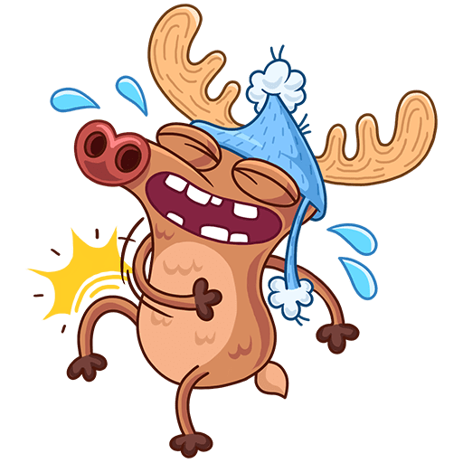 VK Sticker Deer #3