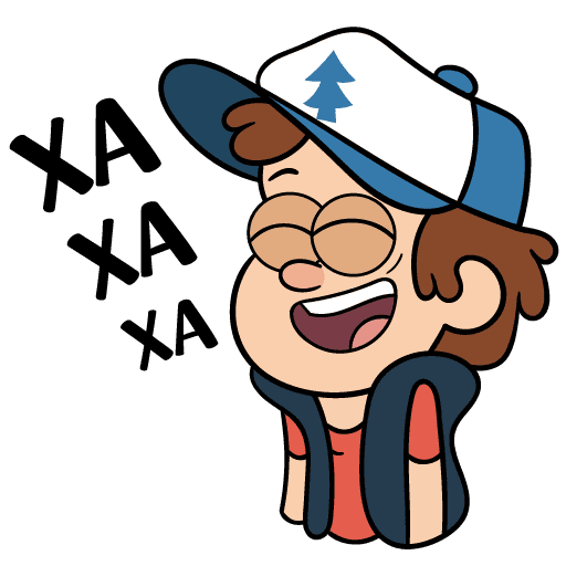VK Sticker Dipper from Gravity Falls #5