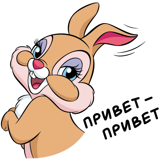 VK Sticker Thumper and Miss Bunny #12
