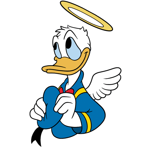VK Sticker Donald Duck #7