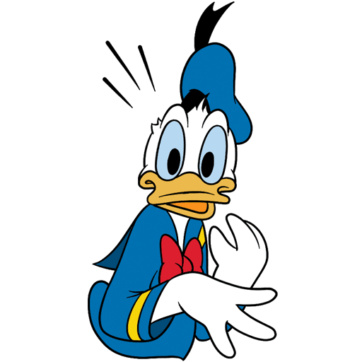 VK Sticker Donald Duck #13