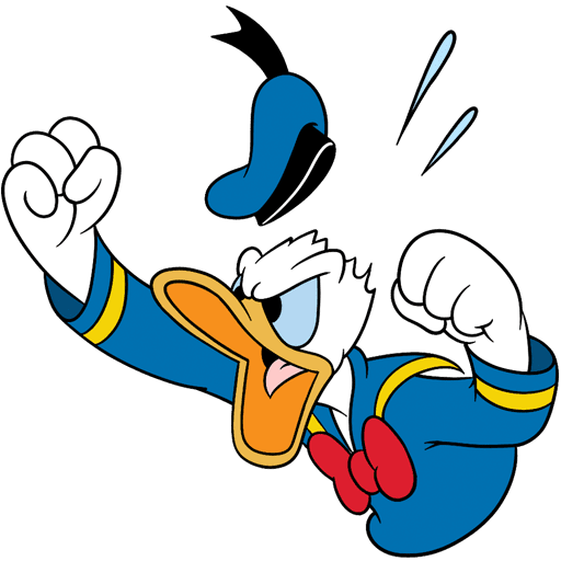 VK Sticker Donald Duck #20