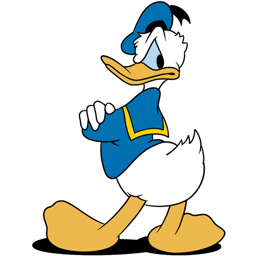 VK Sticker Donald Duck #23