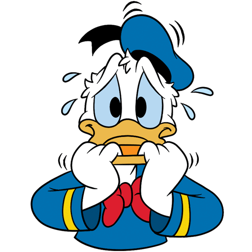 VK Sticker Donald Duck #24