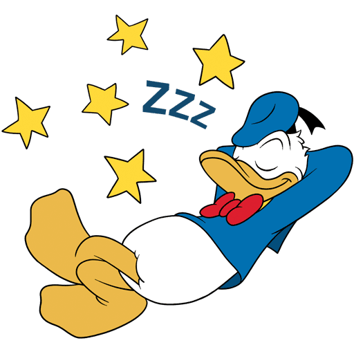 VK Sticker Donald Duck #30