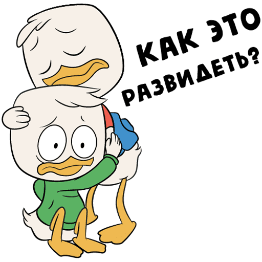 VK Sticker Duck Tales #5