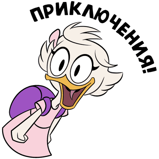 VK Sticker Duck Tales #12