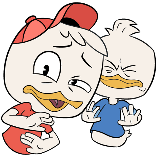 VK Sticker Duck Tales #15