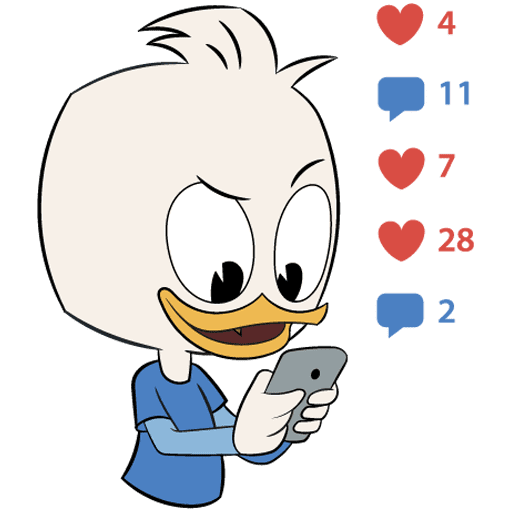 VK Sticker Duck Tales #17
