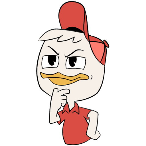 VK Sticker Duck Tales #27
