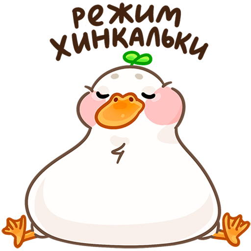 VK Sticker Ducky #38