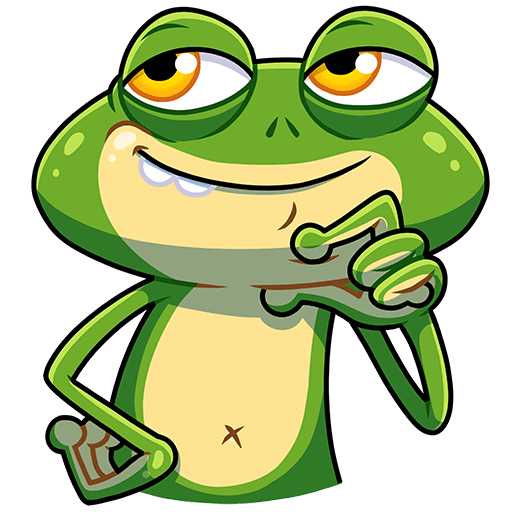 VK Sticker Froggy #3