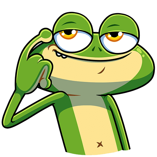 VK Sticker Froggy #4