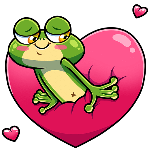 VK Sticker Froggy #9