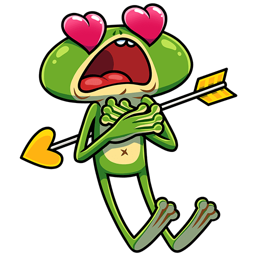 VK Sticker Froggy #12