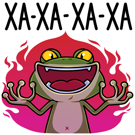 VK Sticker Froggy #21