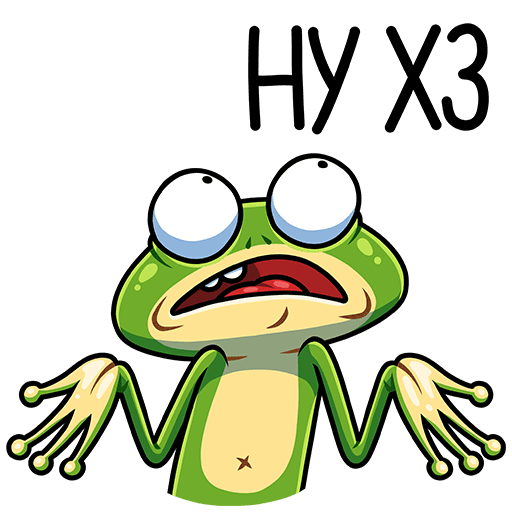 VK Sticker Froggy #23