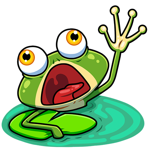 VK Sticker Froggy #29