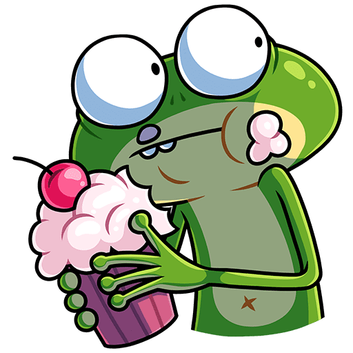 VK Sticker Froggy #30