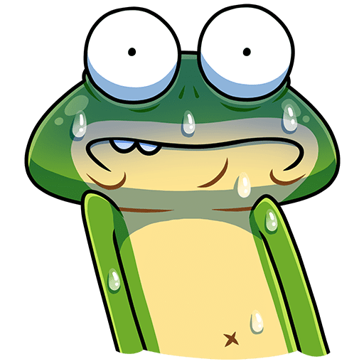 VK Sticker Froggy #35