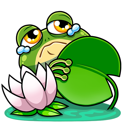 VK Sticker Froggy #40