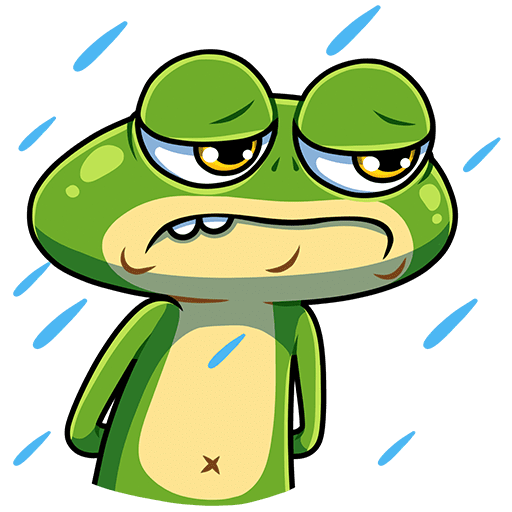 VK Sticker Froggy #42