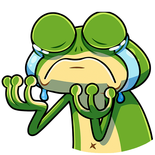 VK Sticker Froggy #43
