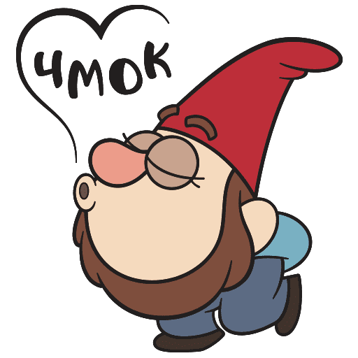 VK Sticker Gnomes from Gravity Falls #5