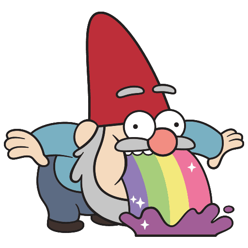 VK Sticker Gnomes from Gravity Falls #6