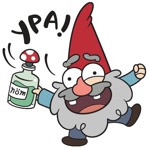 VK Sticker Gnomes from Gravity Falls #7