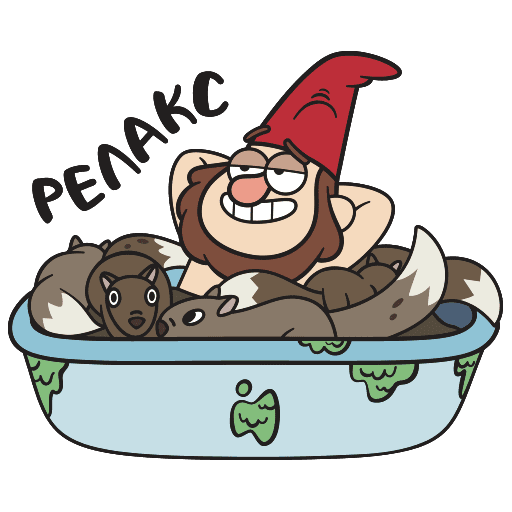 VK Sticker Gnomes from Gravity Falls #21