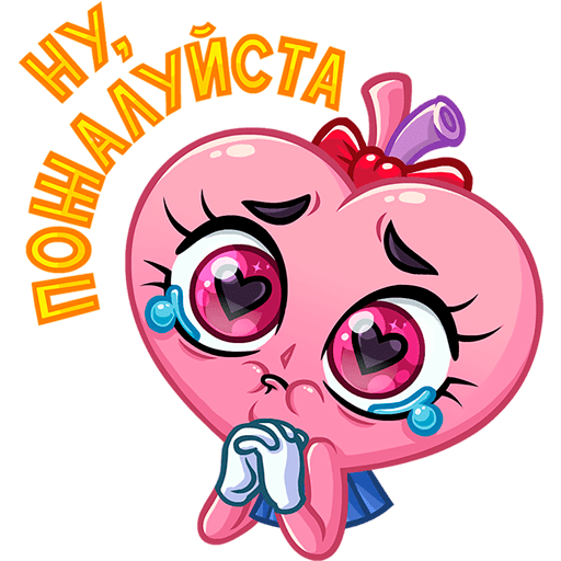 VK Sticker Heart-chan #18