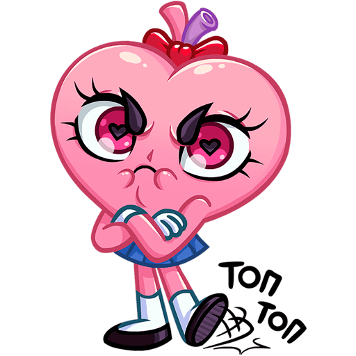 VK Sticker Heart-chan #21