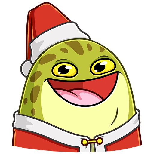 VK Holiday Ms. Toad stickers