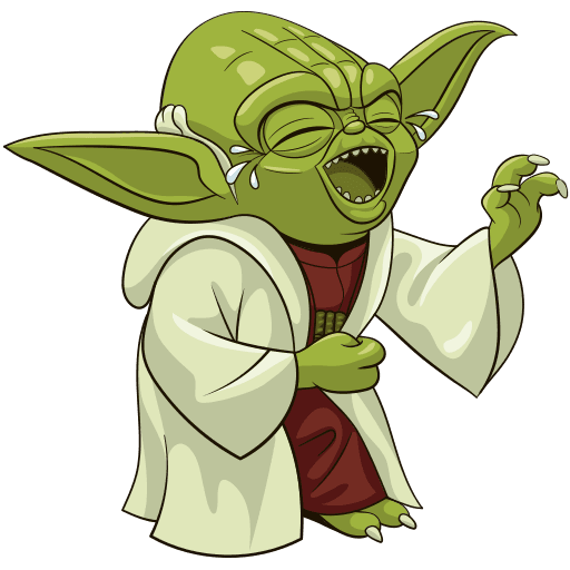 VK Sticker Holiday Yoda #11