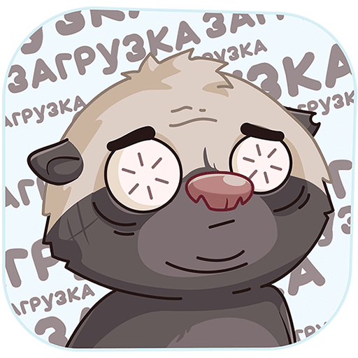 VK Sticker Honya the Honey Badger #41