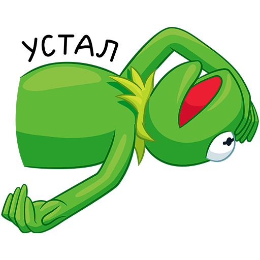 VK Sticker Kermit #36