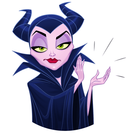 VK Sticker Maleficent #1